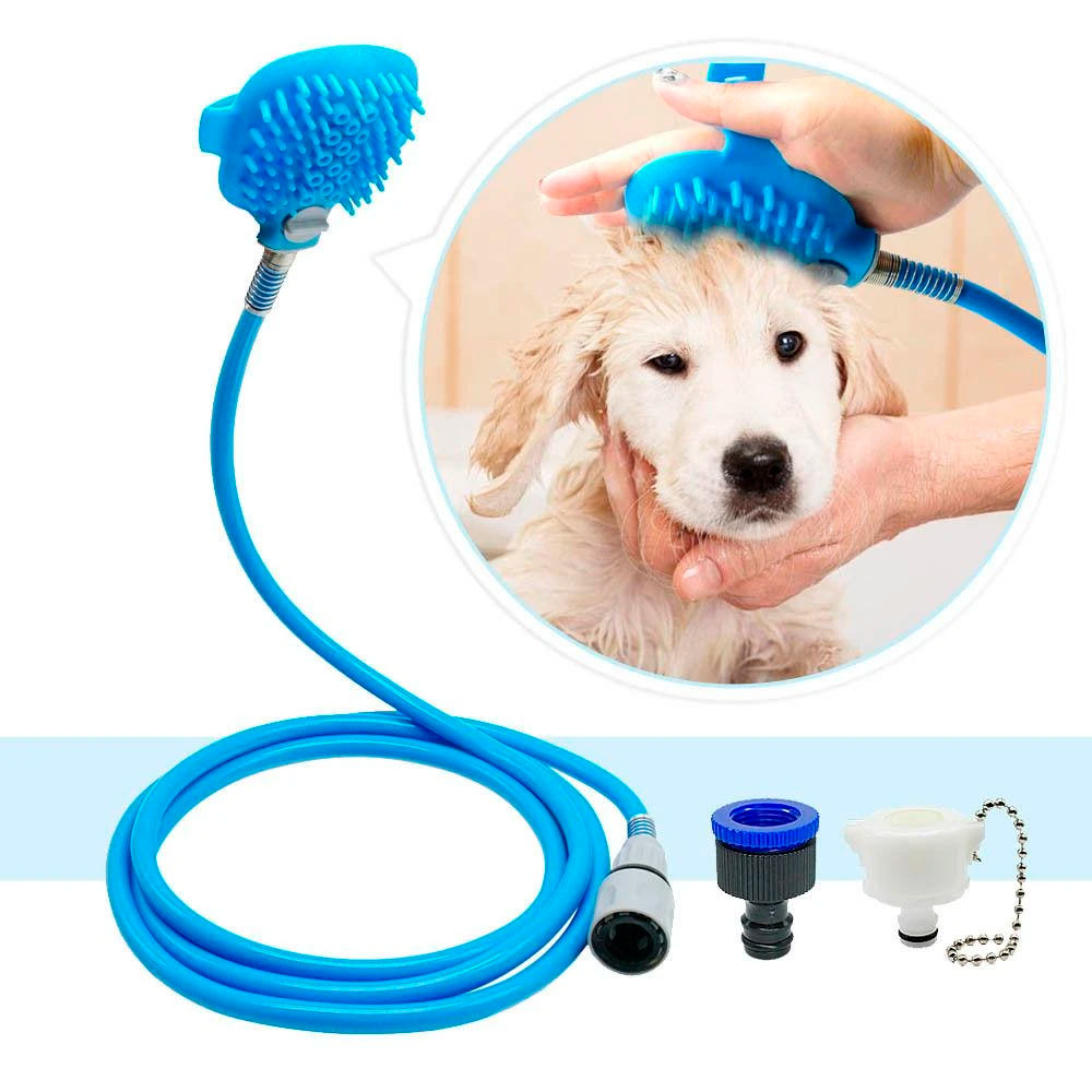 Limpiador de baño masajeador para mascotas