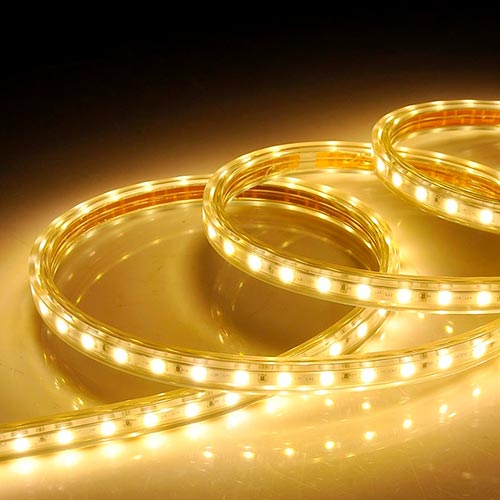 CINTA LED DORADA 10/50 MTS 