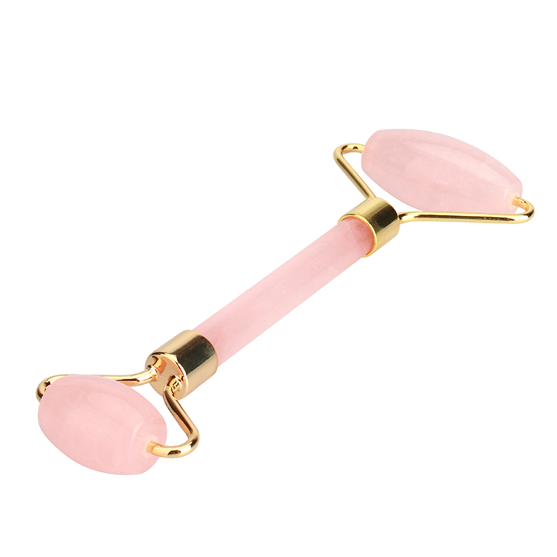 Cuarzo Rosa Roller Doble Punta