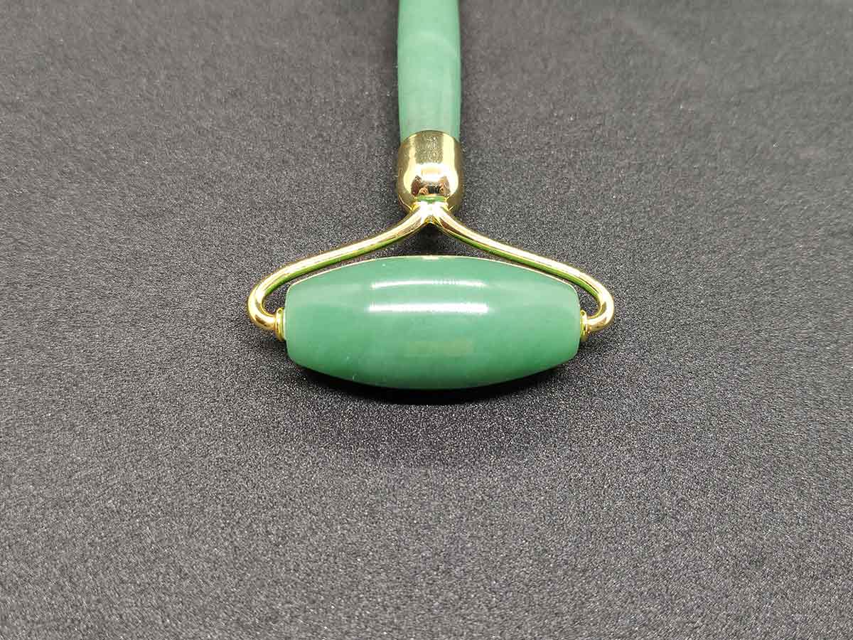 Green Aventurine Roller Doble Punta