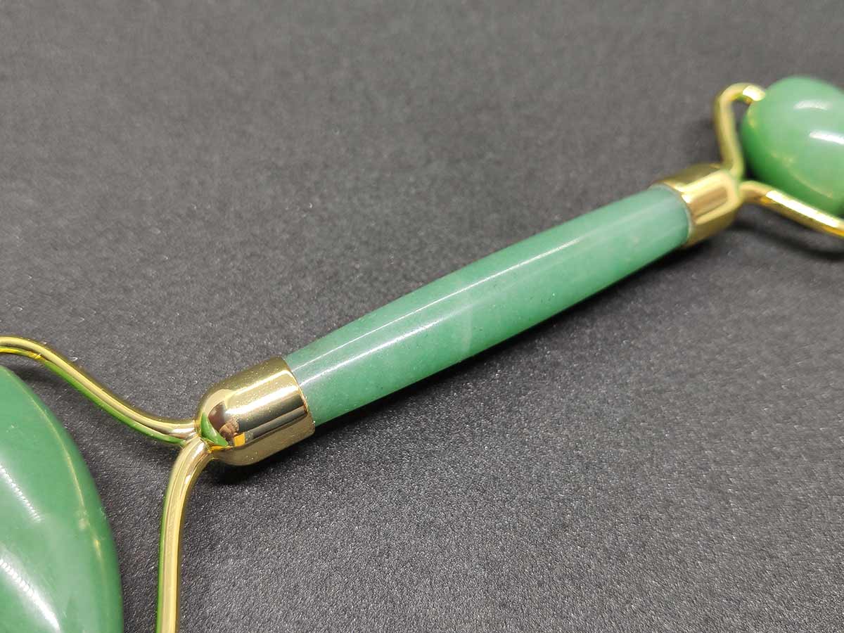 Green Aventurine Roller Doble Punta