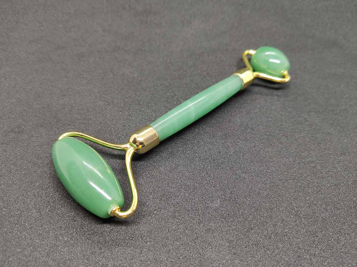 Green Aventurine Roller Doble Punta