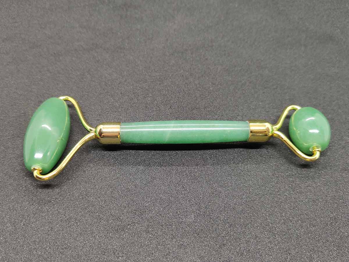Green Aventurine Roller Doble Punta