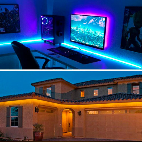 Cinta Led de 10 Mts Colores RGB